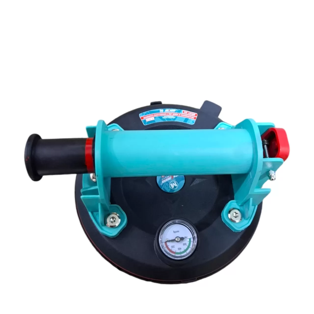 Присоска вакуумная 150 мм с поршнем и манометром в кейсе, "MAXIMUM" MX 12400 Присоска вакуумная 150 мм с поршнем и манометром в кейсе, "MAXIMUM" MX 12400