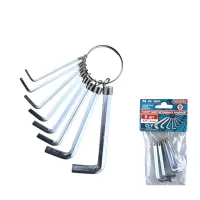 Набор шестигранников из 8 предметов, 1,5-6мм (2650) Набор шестигранников из 8 предметов, 1,5-6мм (2650)