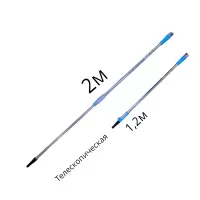 Удлинитель телескопический для валика 120 — 200 см, алюминиевый, "MAXIMUM" MX 12912 Удлинитель телескопический для валика 120 — 200 см, алюминиевый, "MAXIMUM" MX 12912