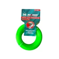 Леска для триммеров 2.7 ммx15м, звезда, "MAXIMUM" MX 16897 Леска для триммеров 2.7 ммx15м, звезда, "MAXIMUM" MX 16897