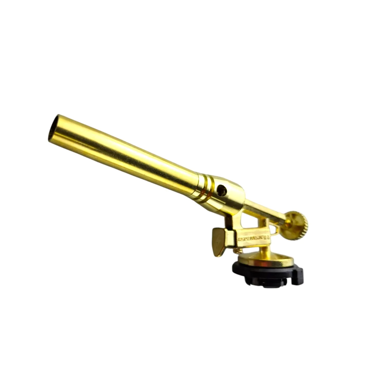 Горелка газовая 8802-1с пьезоподжигом, латунь, "Maximum" MX 18747 Горелка газовая 8802-1с пьезоподжигом, латунь, "Maximum" MX 18747