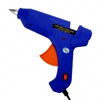 Термопистолет клеевой с выключателем 20Вт синий Термопистолет клеевой с выключателем 20Вт синий