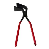 Клещи кровельные изогнутые гибочные 90⁰, 60мм,270мм, обливные рукоятки Клещи кровельные изогнутые гибочные 90⁰, 60мм,270мм, обливные рукоятки